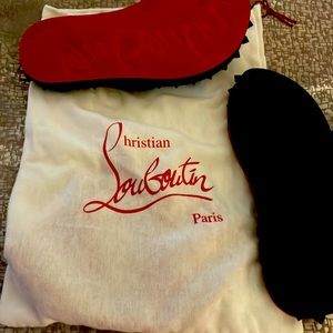 Christian Louboutin flip flops. Worn once in house size 39 High quality rubber